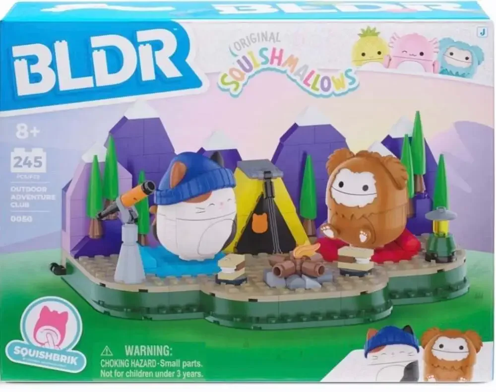 BLDR‎ Squishmallows Outdoor Adventure Club Building Set 0050